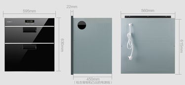 康寶嵌入式雙門消毒碗柜 集三重殺菌、智能門控與滅菌鍋爐于一體的健康衛士